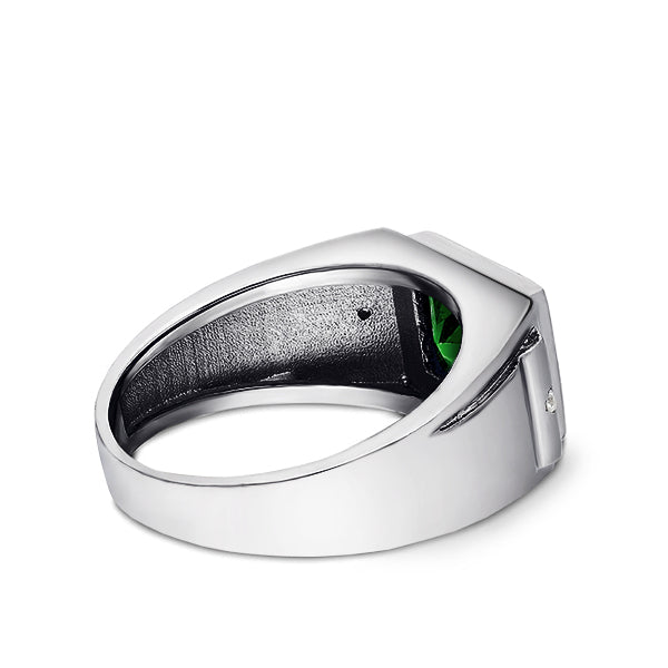 Aïda Green Ring - Diamonds 56