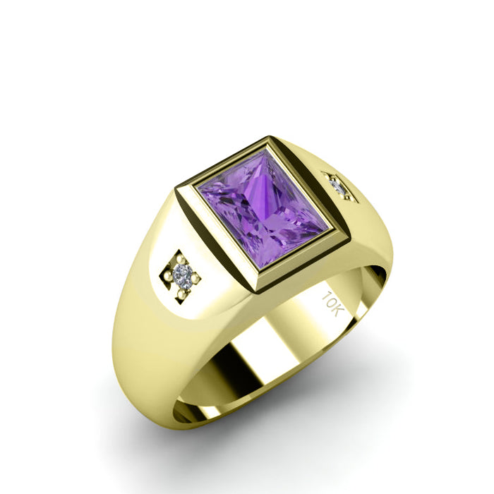 Amethyst Jewelry for Men