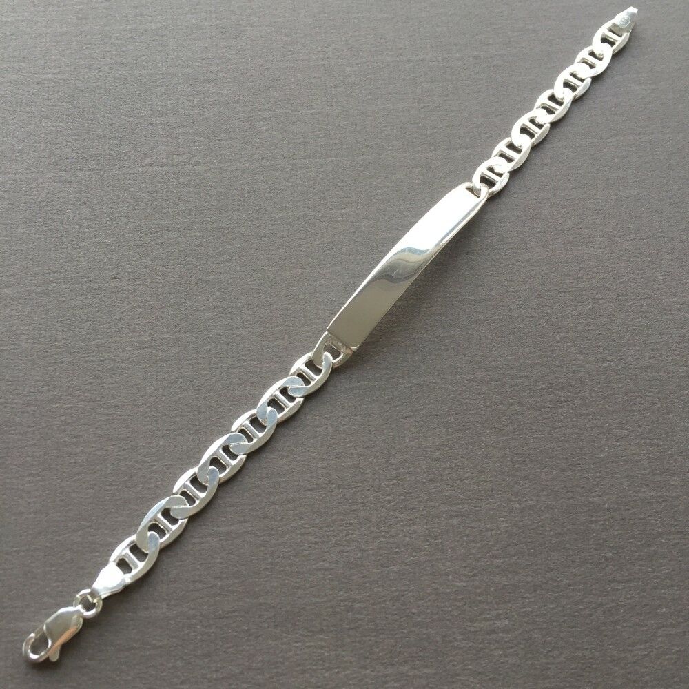 Personalized Double Chain Round Shape Letter Bracelet Silver – MEF
