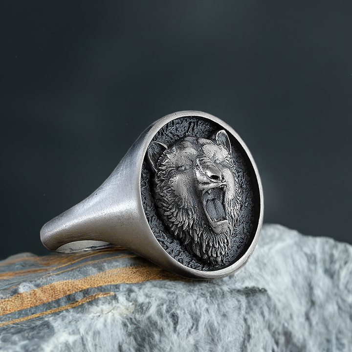 brutal signet ring mens