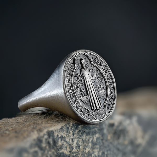 catholic religious ring for men