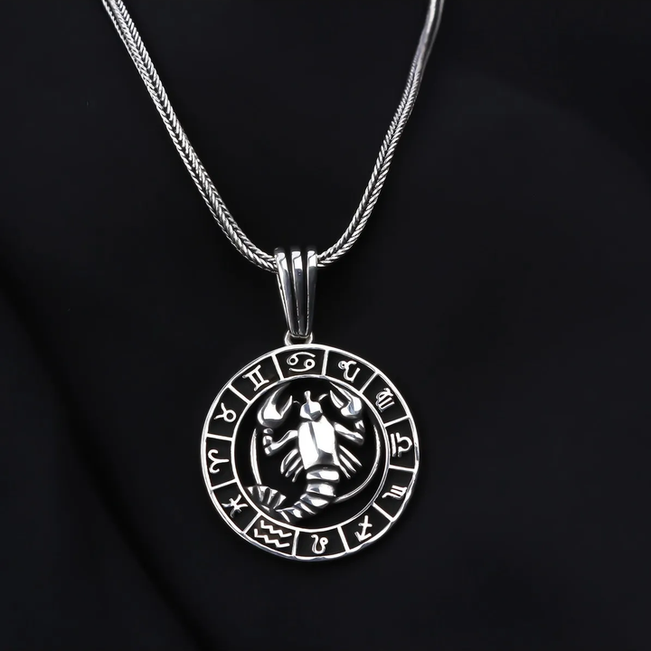 cancer men's necklace