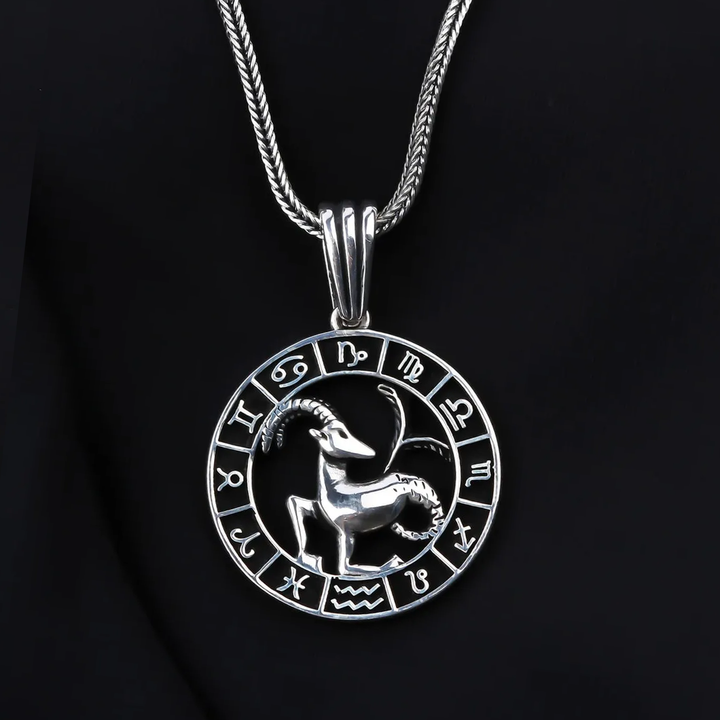 capricorn men's necklace