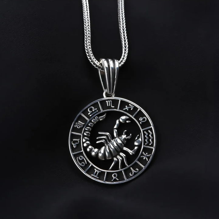 scorpio men's necklace