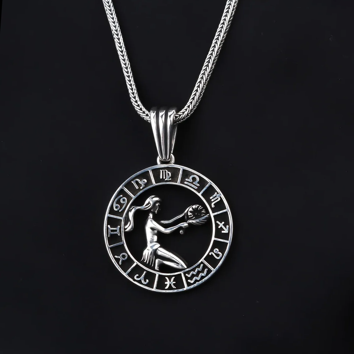 virgo men's necklace