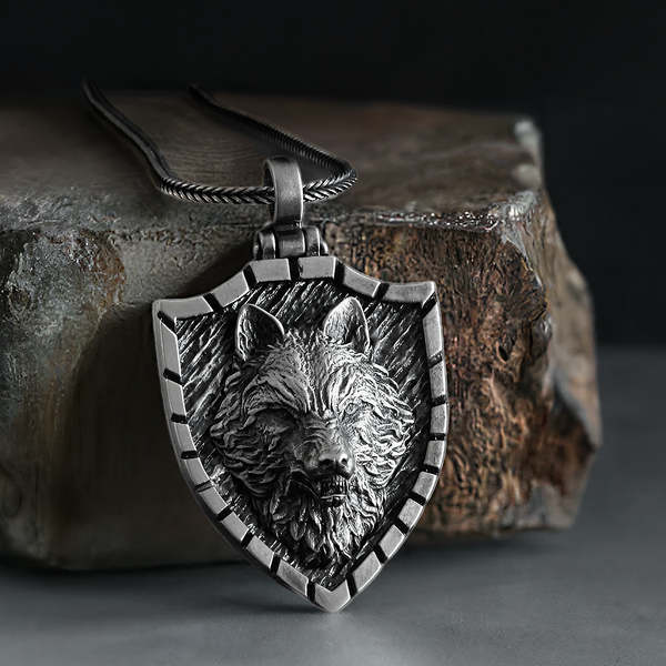 wolf necklace