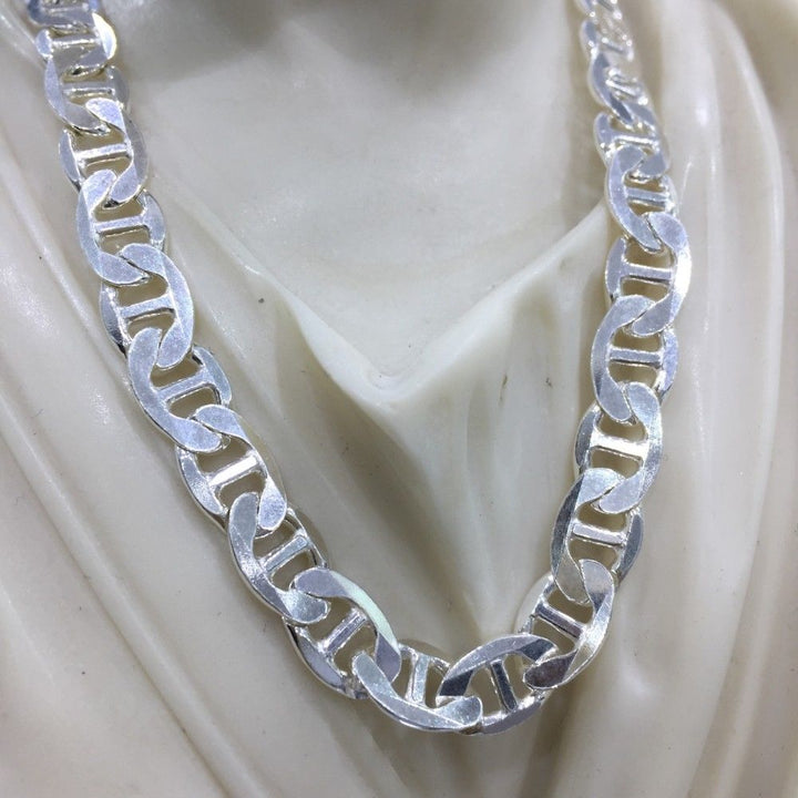 Chain Links Necklace in Sterling Silver
